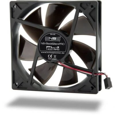 Noiseblocker Black Silent Pro PL2 Fan - 120mm - Image 1 of 2