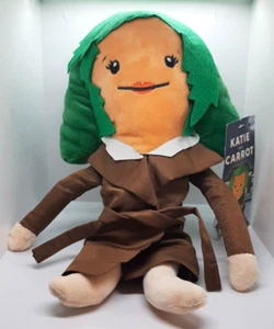 Christmas Katie The Carrot Plush Toy Aldi Advert Carrot Soft Toy 12 inch tall - Picture 1 of 4