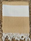 100% Cotton Woven Throws, Scarves, Scarf, Shawl, Natural Materials