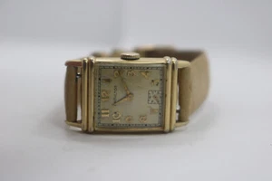 Vintage 1940er Hamilton 982 19J Hayden Art Deco Uhr 14k goldgefüllt - Bild 1 von 6