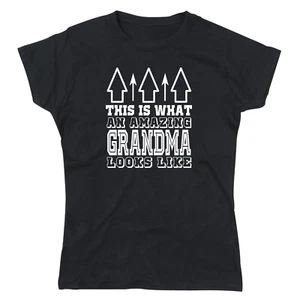 Amazing Grandma - Ladies T-Shirt (Birthday Christmas Anniversary Gift) - Picture 1 of 4