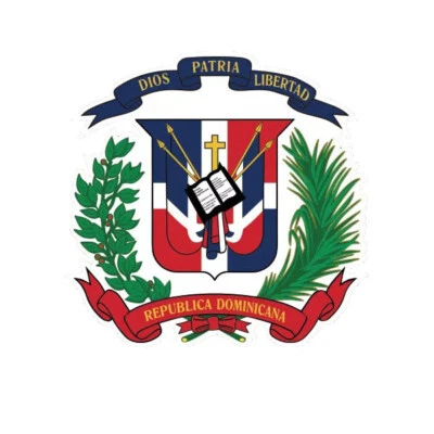 Dominikaner Wappen Aufkleber - Bild 1 von 3