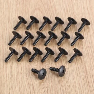 20 x Screws Metal Fit for many  AUDI models  Length 1.9cm N90775001 Black - Picture 1 of 10