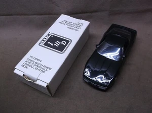 #6566 AMT ERTL 1/24 CHEVY 1992 CHEVROLET CORVETTE ZR-1 PROMO CAR BLACK - Picture 1 of 11