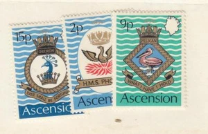 ASCENSION (MK7799) # 152,154-155 VF-MNH VARp 1971 COATS OF ARMS - Picture 1 of 1