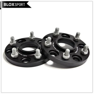 2x15mm 5x114.3 Black Wheel Spacers CB64.1 fit Tesla model 3 RWD AWD Performance - Picture 1 of 10
