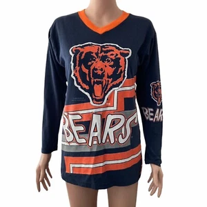 vintage 90s NFL chicago Bears Tshirts Boys Size Large - Picture 1 of 12