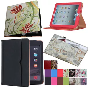For Apple iPad 6th Gen 2018 9.7 Pocket Soft Leather Smart Cover Case A1893 A1954 - Picture 1 of 31