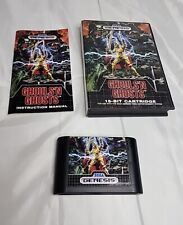 Ghouls n Ghosts Sega Genesis Genuine Complete CIB w/ Manual & Hang Tab  10086010022