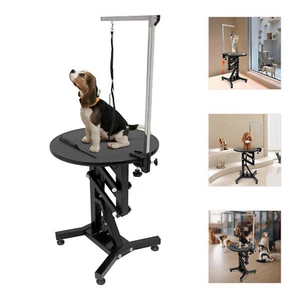 Mesa Elevadora Eléctrica de Cuidado para Perros 24" Escritorio Giratorio con Soporte Ajustable NUEVA - Imagen 1 de 15