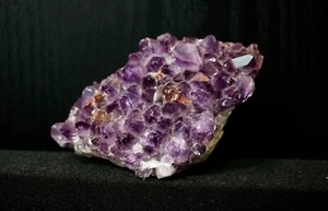 Natural Rock Quartz Crystal AMETHYST Cluster Specimen 311 grams - Picture 1 of 9