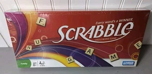 NUOVO SCRABBLE Gioco da Tavolo Cruciverba Gioco Famiglia Notte Hasbro Scatola Sigillata 2007 Ed. - Foto 1 di 4
