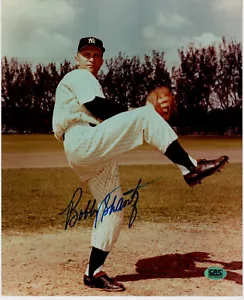 BOBBY SHANTZ AUTOGRAPHED 8x10 PHOTOGRAPH REAL NICE! CAS - Picture 1 of 2