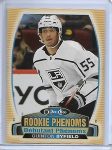21-22 OPEE CHEE QUINTON BYFIELD ROOKIE PHENOMS HOCKEY CARD VERY RARE - Picture 1 of 2