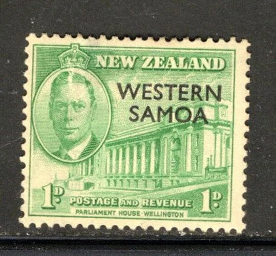 LOTE DE ESTAMPILLAS DE SAMOA OCCIDENTAL DE NUEVA ZELANDA SOBREIMPRESIÓN COMO NUEVAS CON BISAGRAS 1909AX Foto 1 de 1