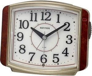 Rhythm "Alarm Clock" Electronic Sound Alarm 8RE644SR23 (light / dark sensor) - Picture 1 of 5