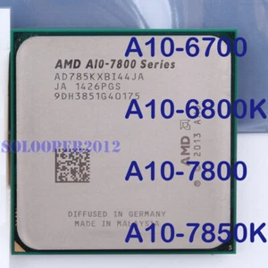 AMD A10-Serie A10-6700 A10-6800K A10-7800 A10-7850K Sockel FM2 CPU Prozessor - Bild 1 von 5