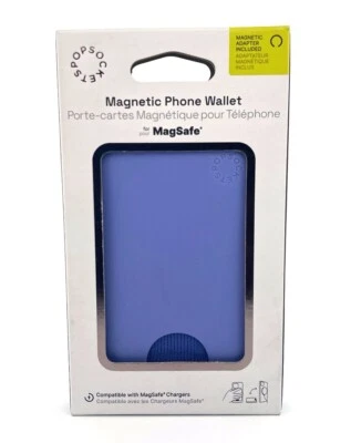 PopSockets MagSafe PopWallet Periwinkle Magnetic Popsocket Foto 1 de 2