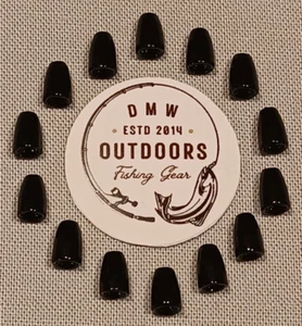 Tungsten BLACK Worm Weights 1/32 ounce 15pk, Bullet Weights - Picture 1 of 19