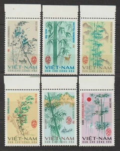 1967 Vietnam Stamps Bamboo Scott # 449 - 454 Mint Never Hinged - Picture 1 of 1