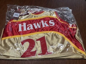 75th Anniversary Gold M&N Dominique Wilkins Atlanta Hawks 1986-87 Jersey 2xl - Picture 1 of 5