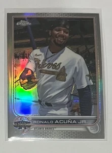 RONALD ACUNA Jr - 2022 Topps Chrome Update - Refractor - ASGC-17 - Braves - Picture 1 of 2