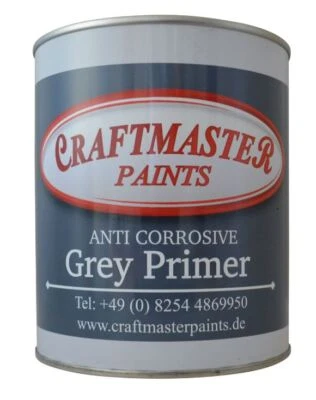 Anti-Corrosive Grey Primer - Rust Preventing Primer for Metal Surfaces - Image 1 of 2