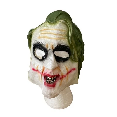 Rubies The Dark Knight Halloween Mask w Elastic Strap Heath Ledger Joker Batman - Image 1 of 4