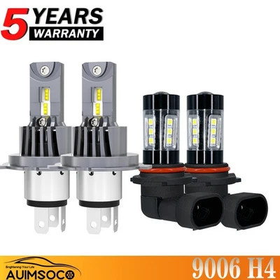 Para For Kia Rio 2012 2013 2014 2015 2016-2020 faro LED+luces antiniebla 4x - Изображение 1 из 4