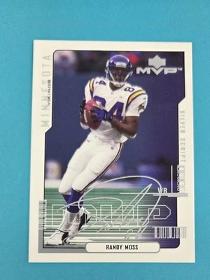 2000 Upper Deck MVP Silver Script #93 Randy Moss Vikings FOOTBALL Card E5 - Image 1 of 2