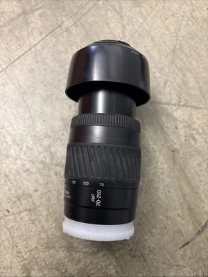 Minolta AF Zoom Camera 70-210 mm f/4.5-5.6 Lens Macro Good w/Hood & Rear Cap - Image 1 of 4