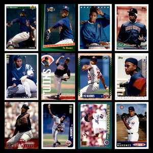 Pat Mahomes Lot 12 Different Baseball Cards 1992(RC/Rookie)-2001 MIN Twins/NYM - Picture 1 of 14