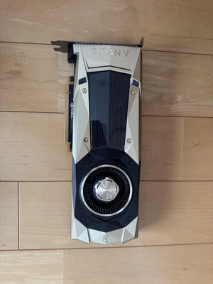 Geforce Gtx Titan V 12gb Hbm2 Graphics Card Gpu Deep Learning Ai Gaming - Image 1 of 4