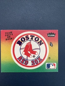 1984 Fleer Boston Red Sox Logo Team Stickers - Picture 1 of 2