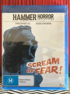 SCREAM OF FEAR! *NEW/Sealed* Blu-ray. CHRISTOPHER LEE. Hammer Horror Collection - Picture 1 of 4