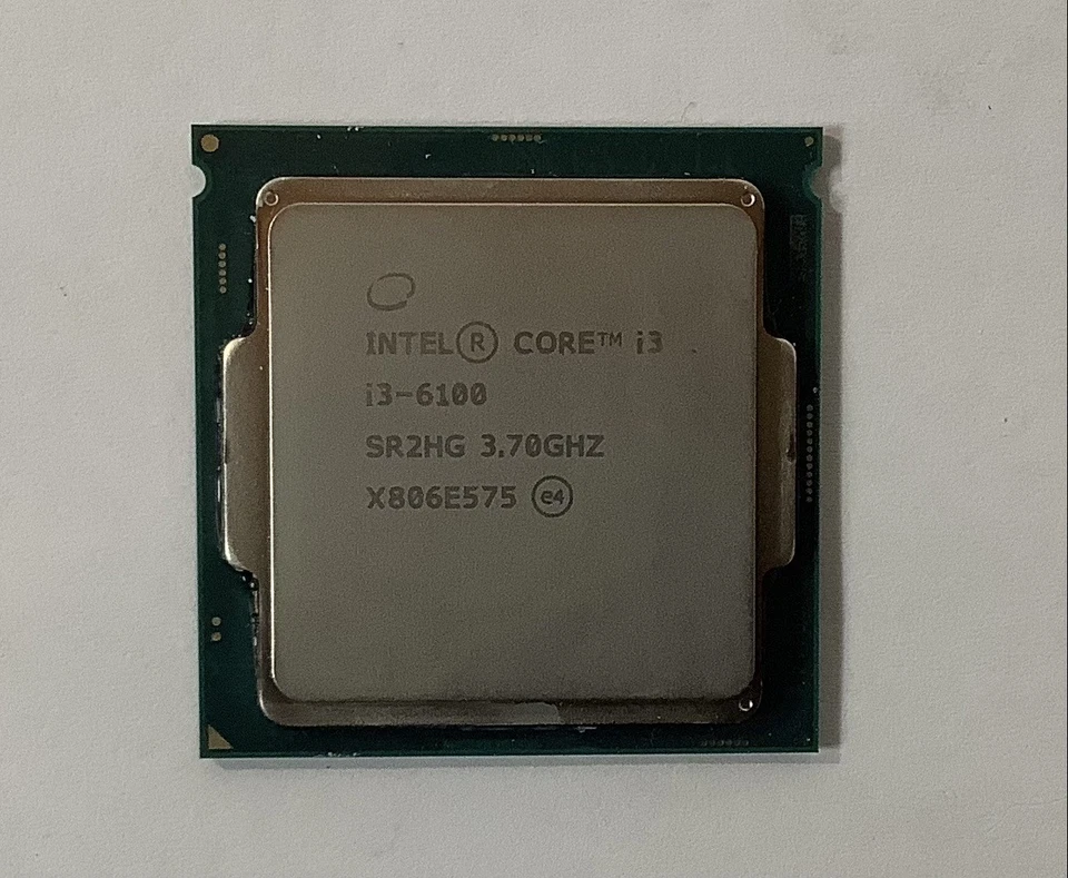 Intel Core i3-6100 3.70 GHz LGA 1151 Desktop CPU Processor SR2HG - Image 1 of 1