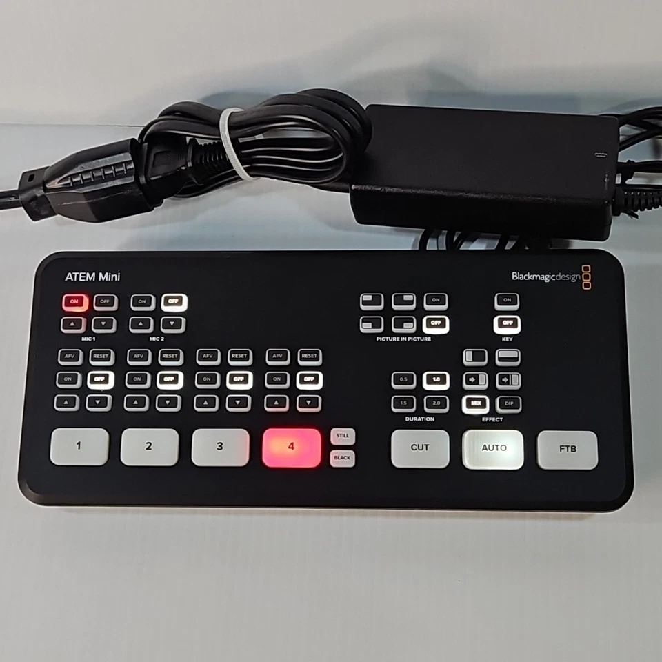 Blackmagic Design Atem Mini Pro ISO (HDMI Live Stream Switcher / Recorder) - Image 1 of 4