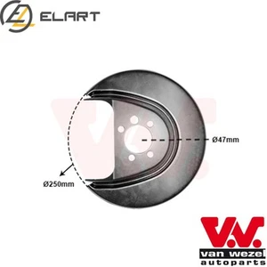 SPLASH PANEL BRAKE DISC 5829373 FOR SEAT IBIZA/IV/III/ST/Hatchback/Van VW - Picture 1 of 6
