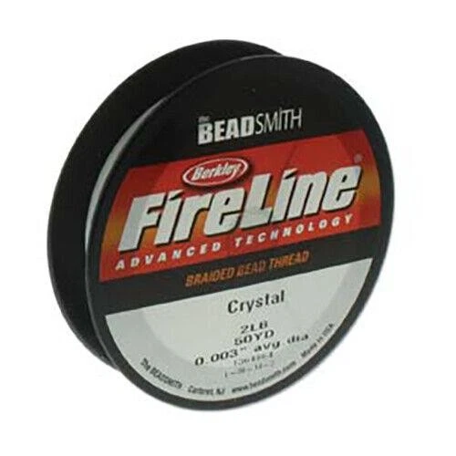 BeadSmith FireLine Thread Braided Wire Crystal Clear Stringing Material 6 sizes - Image 1 of 1
