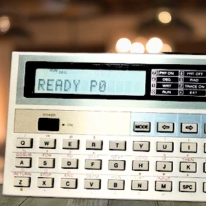 CASIO PB-100 BASIC Pocket Computer 1983 Calculator Vintage Tested Retro Japan - Picture 1 of 3