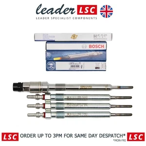 Glow Plugs and Pressure Sensor Audi A6 2011 to 18 03L905061K 03L963319 New - Picture 1 of 12