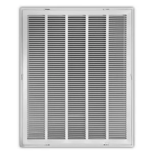 Steel Return Vent Cover Duct 24 x 30 in. Filtered Air Grille Wall Ceiling White - Picture 1 of 1