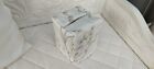 Handemade tissue box cover use  Laura Ashley pussy willow dove grey off white 