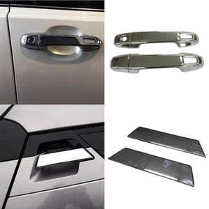 Fits 2016-2022 Toyota C-HR Chrome Front+Rear Door Side Handles Cover Trim 6pcs - Picture 1 of 11