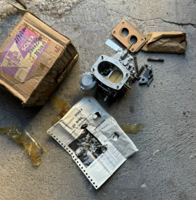 Carburatore doppio corpo Solex 35 DIDS Vintage ORIGINALE Simca 1500 35DIDS Foto 1 de 4