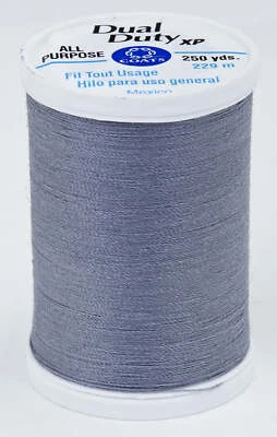 600 Light Silver Dual Duty XP Polyester Thread 250yds - Image 1 of 3