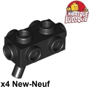 Lego 4x minifig arme weapon pistolet gun pistol Blaster studs noir 15071 NEUF - Picture 1 of 1