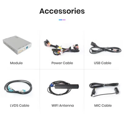 Wireless Apple Carplay Android Auto Interface Volkswagen Skoda Octavia A5 Golf 7 - Bild 1 von 4