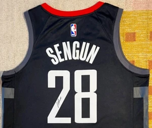 Alperen Sengun Signed Autograph Houston Rockets NBA Jersey Turkey All Star - Picture 1 of 4