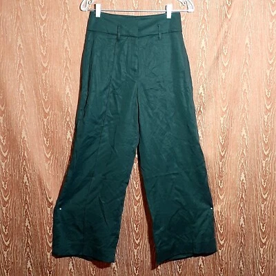 CASA BLANCA MERCADO NEGRO TWILVIA HR PIERNA ANCHA CARPI NEGRO NUEVO CON ETIQUETAS MUJER TALLA 2R Foto 1 de 4